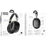 Фото HOCO W35 Max Joy wireless Black (6942007612203) наушники с микрофоном накладные, Bluetooth 5.3 #5