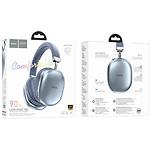 Изображение HOCO W35 Max Joy wireless Sky Blue (6942007625616) наушники с микрофоном накладные, Bluetooth 5.3 #2 Фото HOCO W35 Max Joy wireless Sky Blue (6942007625616) наушники с микрофоном накладные, Bluetooth 5.3 #2