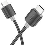 Фото Кабель HOCO US08 Black (6931474799388) 4K HDMI to HDMI v2.0, 1м #1