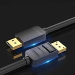 Фото Кабель Vention (HACBF) 1м, Black, DisplayPort  / DisplayPort, 4K HD #1