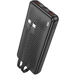 Изображение Внешний аккумулятор Power Bank BOROFONE BJ57 Black Graceful 10000mAh, 22.5W, PD20W, with cable #1 Фото Внешний аккумулятор Power Bank BOROFONE BJ57 Black Graceful 10000mAh, 22.5W, PD20W, with cable #1