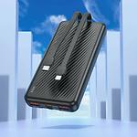 Изображение Внешний аккумулятор Power Bank BOROFONE BJ57 Black Graceful 10000mAh, 22.5W, PD20W, with cable #4 Фото Внешний аккумулятор Power Bank BOROFONE BJ57 Black Graceful 10000mAh, 22.5W, PD20W, with cable #4