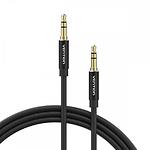 Изображение Кабель Vention (BAXBH), Black AUX audio cable 2м, 3.5мм 3pin джек/3.5мм 3pin джек #2 Фото Кабель Vention (BAXBH), Black AUX audio cable 2м, 3.5мм 3pin джек/3.5мм 3pin джек #2