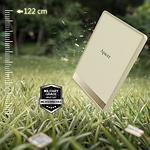 Фото SSD Apacer AS724 1TB External USB 3.2 Gen2 Type-C Cream-White (AP1TBAS724C-1) 500/500 Mb/s #5