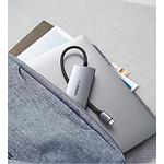 Изображение Концентратор HUB USB 3.2 UGREEN CM480 Gray (UGR-30758) Type-C --> 2*USB 3.2 + 2*Type-C 3.2 #4 Фото Концентратор HUB USB 3.2 UGREEN CM480 Gray (UGR-30758) Type-C --> 2*USB 3.2 + 2*Type-C 3.2 #4