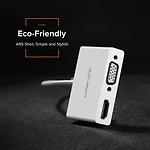Фото Концентратор HUB USB 3.1 UGREEN MM123 White (UGR-30843) Type-C --> HDMI + VGA #5