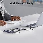 Фото Концентратор HUB USB 3.1 UGREEN CM473 Gray (UGR-15395) Type-C --> 2*USB 3.0 + 2*Type-C 3.0 #6