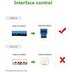 Изображение Кабель UGREEN US210 (UGR-10372) 2м, USB-A 3.0/USB-B Print Cable, Black #3 Фото Кабель UGREEN US210 (UGR-10372) 2м, USB-A 3.0/USB-B Print Cable, Black #3