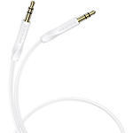 Изображение Кабель BOROFONE BL16W White Аудио 3,5mm джек/3,5mm джек, AUX кабель 1м #1 Фото Кабель BOROFONE BL16W White Аудио 3,5mm джек/3,5mm джек, AUX кабель 1м #1