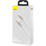 Фото Кабель Baseus CALJK-A02 Cafule USB/Lightning 1м White 2.4A #1