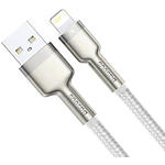 Фото Кабель Baseus CALJK-A02 Cafule USB/Lightning 1м White 2.4A #3