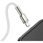 Фото Кабель Baseus CALJK-A02 Cafule USB/Lightning 1м White 2.4A #5