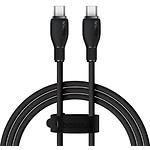 фото Кабель Baseus P10355702111-00 Pudding Fast-Charging Cable Type-C/Type-C, 100W, 1.2м, Black