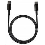Фото Кабель Baseus CATWJ-A01 Tungsten Gold Type-C/Type-C, 2м Black 100W