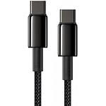 Фото Кабель Baseus CATWJ-A01 Tungsten Gold Type-C/Type-C, 2м Black 100W #3