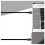 Фото Кабель Baseus CATWJ-A01 Tungsten Gold Type-C/Type-C, 2м Black 100W #7