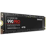 фото SSD Samsung 990 PRO 4TB NVMe M.2 2280 PCIe4.0 MLC (MZ-V9P4T0B) 7450/6900 MB/s