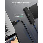 Изображение Конвертер UGREEN CM321 black (UGR-70609) USB-A 3.0 -> 2.5" SATA, cable 0.5m #2 Фото Конвертер UGREEN CM321 black (UGR-70609) USB-A 3.0 -> 2.5" SATA, cable 0.5m #2