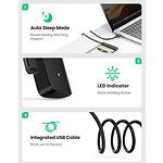 Изображение Конвертер UGREEN CM321 black (UGR-70609) USB-A 3.0 -> 2.5" SATA, cable 0.5m #6 Фото Конвертер UGREEN CM321 black (UGR-70609) USB-A 3.0 -> 2.5" SATA, cable 0.5m #6
