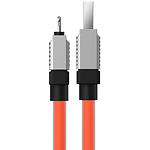 Фото Кабель Baseus CAKW000407 CoolPlay Series Fast Charging USB-A/Lightning, 1м, Orange, 2.4A #3