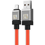 Фото Кабель Baseus CAKW000407 CoolPlay Series Fast Charging USB-A/Lightning, 1м, Orange, 2.4A #4