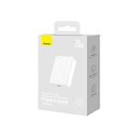 Фото Внешний аккумулятор Power Bank Baseus (PPCX150002) Magnetic Mini Wireless + USB Fast 20000mAh White #1