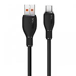 Изображение Кабель Baseus P10355703111-00 Pudding Fast-Charging Cable USB-A/Type-C, 100W, 1.2м, Black #3 Фото Кабель Baseus P10355703111-00 Pudding Fast-Charging Cable USB-A/Type-C, 100W, 1.2м, Black #3