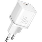 Фото Сетевое ЗУ Baseus P10162504213-00 White, GaN5S Fast Charger, Type-C, 30W