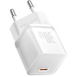 Фото Сетевое ЗУ Baseus P10162504213-00 White, GaN5S Fast Charger, Type-C, 30W #3