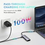 Изображение Концентратор HUB USB 3.1 UGREEN CM195 Gray (UGR-70411) Type-C --> HDMI+ 2*USB 3.0+ PD Type-C + SD/TF #1 Фото Концентратор HUB USB 3.1 UGREEN CM195 Gray (UGR-70411) Type-C --> HDMI+ 2*USB 3.0+ PD Type-C + SD/TF #1