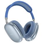 Изображение HOCO W55 Pleasing Sky Blue (6942007632690) Bluetooth/AUX гарнитура с оголовьем Фото HOCO W55 Pleasing Sky Blue (6942007632690) Bluetooth/AUX гарнитура с оголовьем