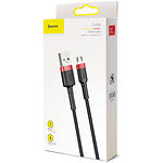 Изображение Кабель Baseus CAMKLF-H91 Cafule USB/Micro-USB, 3м, Red+Black, 2A #1 Фото Кабель Baseus CAMKLF-H91 Cafule USB/Micro-USB, 3м, Red+Black, 2A #1