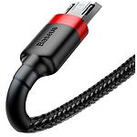 Изображение Кабель Baseus CAMKLF-H91 Cafule USB/Micro-USB, 3м, Red+Black, 2A #4 Фото Кабель Baseus CAMKLF-H91 Cafule USB/Micro-USB, 3м, Red+Black, 2A #4