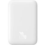 Изображение Внешний аккумулятор Power Bank Baseus (PPCX070002) Magnetic Mini Wireless + USB Fast 10000mAh White #3 Фото Внешний аккумулятор Power Bank Baseus (PPCX070002) Magnetic Mini Wireless + USB Fast 10000mAh White #3