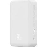 Изображение Внешний аккумулятор Power Bank Baseus (PPCX070002) Magnetic Mini Wireless + USB Fast 10000mAh White #6 Фото Внешний аккумулятор Power Bank Baseus (PPCX070002) Magnetic Mini Wireless + USB Fast 10000mAh White #6
