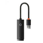 Фото Адаптер сетевой Baseus Lite Series Adapter (WKQX000101) USB-A --> LAN Ethernet 100/1000Мб/с RJ-45