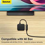 Фото Адаптер сетевой Baseus Lite Series Adapter (WKQX000101) USB-A --> LAN Ethernet 100/1000Мб/с RJ-45 #5