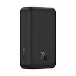 Фото Внешний аккумулятор Power Bank Baseus (PPCX150001) Magnetic Mini Wireless + USB Fast 20000mAh Black #5