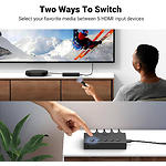 Изображение Разветвитель UGREEN (UGR-90512) 5 in ->1 out HDMI Splitter Black, до 4K 60Hz #5 Фото Разветвитель UGREEN (UGR-90512) 5 in ->1 out HDMI Splitter Black, до 4K 60Hz #5