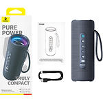 Изображение Baseus AeQur 30 Air Wireless Speaker Twilight Grey (A20072600826-00) Портативная колонка #7 Фото Baseus AeQur 30 Air Wireless Speaker Twilight Grey (A20072600826-00) Портативная колонка #7