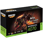 Изображение Видеокарта Inno3D GeForce RTX 4070 12GB D6 X3 OC (N40703-12D6X-179052L) #2 Фото Видеокарта Inno3D GeForce RTX 4070 12GB D6 X3 OC (N40703-12D6X-179052L) #2