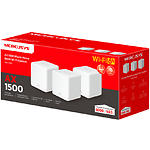 Изображение Маршрутизатор/Mesh-система Mercusys Halo H60X 3-pack WiFi, AX1500, 2.4/5 ГГц #7 Фото Маршрутизатор/Mesh-система Mercusys Halo H60X 3-pack WiFi, AX1500, 2.4/5 ГГц #7
