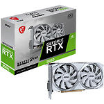 Видеокарта MSI GeForce RTX3050 8GB (RTX 3050 VENTUS 2X XS WHITE 8G OC) - фото