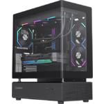 Фото Корпус GAMEMAX N80 BK без БП, Tempered Glass
