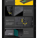 Изображение Корпус GAMEMAX F46 BK без БП, Tempered Glass #11 Фото Корпус GAMEMAX F46 BK без БП, Tempered Glass #11