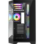 Изображение Корпус GAMEMAX HYPE-A Black без БП, Tempered Glass #3 Фото Корпус GAMEMAX HYPE-A Black без БП, Tempered Glass #3