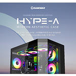 Изображение Корпус GAMEMAX HYPE-A Black без БП, Tempered Glass #11 Фото Корпус GAMEMAX HYPE-A Black без БП, Tempered Glass #11