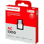 Изображение Адаптер сетевой Mercusys MA30N, USB Dual Band WiFi AC1300 #1 Фото Адаптер сетевой Mercusys MA30N, USB Dual Band WiFi AC1300 #1
