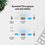 Изображение Адаптер сетевой Mercusys MA30N, USB Dual Band WiFi AC1300 #5 Фото Адаптер сетевой Mercusys MA30N, USB Dual Band WiFi AC1300 #5