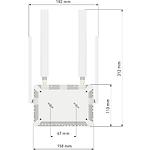 Изображение Модем/Маршрутизатор KEENETIC Explorer 4G (KN-4910) LTE 4, WiFi, AC1200, 4x GLan, 4 антенны #3 Фото Модем/Маршрутизатор KEENETIC Explorer 4G (KN-4910) LTE 4, WiFi, AC1200, 4x GLan, 4 антенны #3
